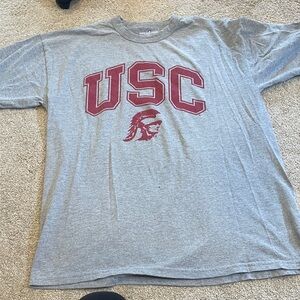 Russell Athletic Gray USC Tee